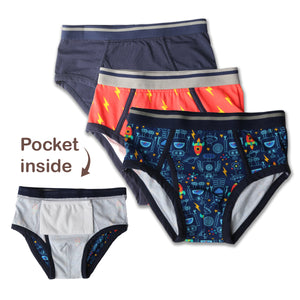 Boys Undies (3 Pack) Space